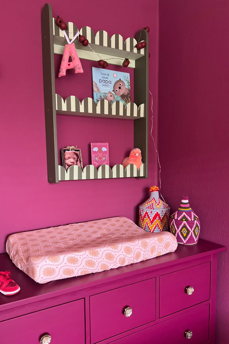 Aankleedkussenhoes Sol peachy pink