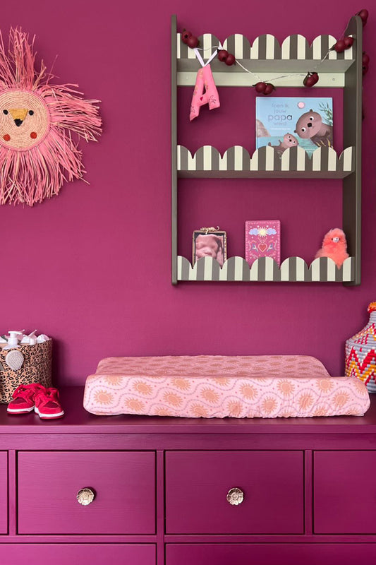 Aankleedkussenhoes Sol peachy pink