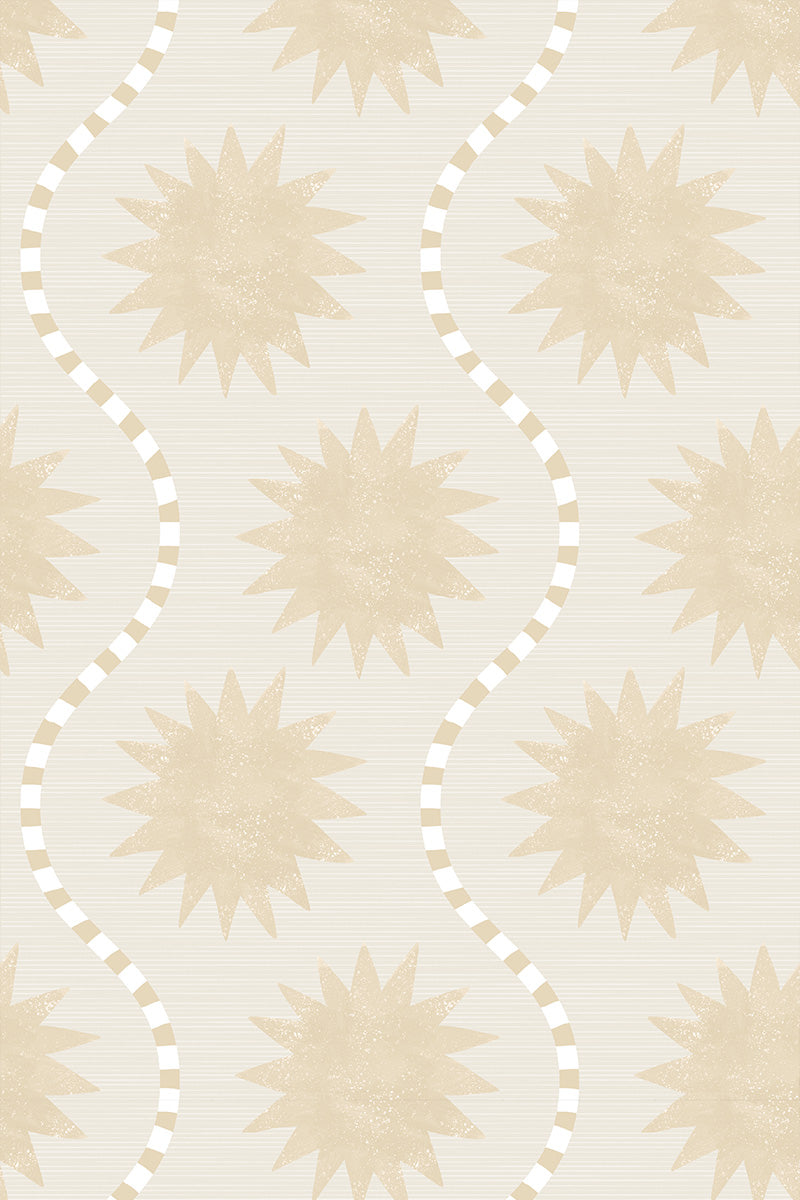 Behang Bora - Beige