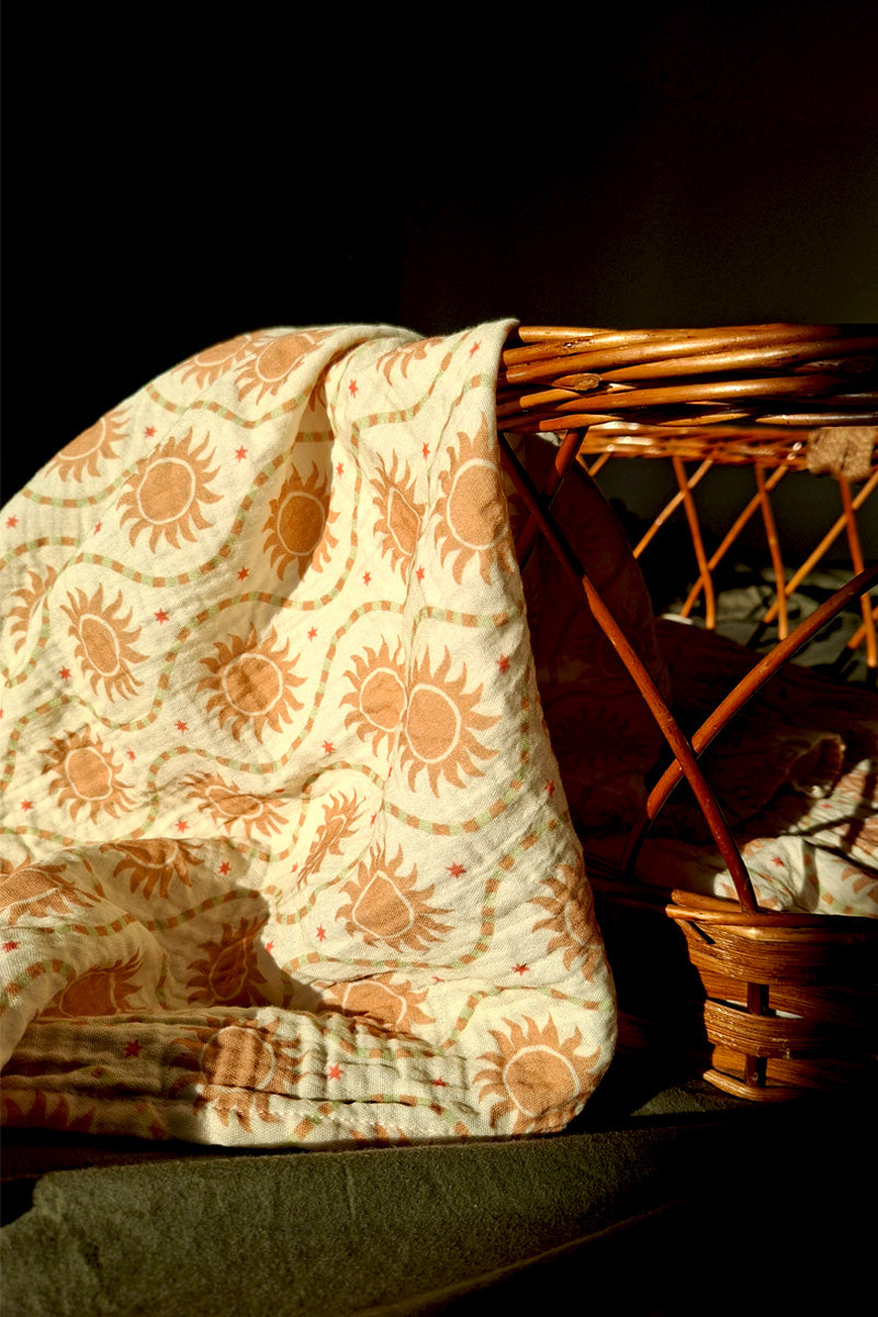 Hydrofiele doek Sol cream - Luz and Moon