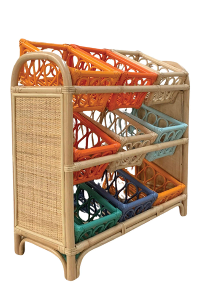 Rotan opbergmeubel Renee - multi - Luz and Moon