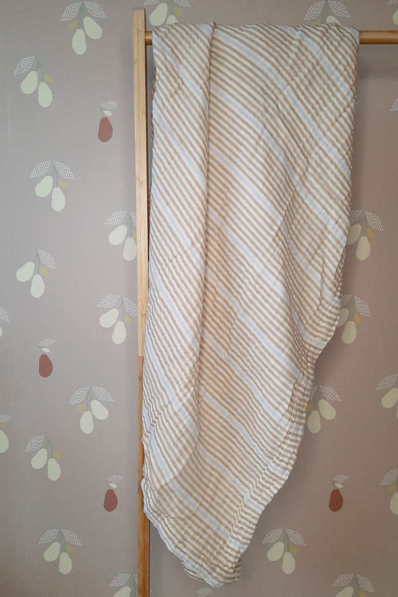 XL swaddle Bobbie mocca - Luz and Moon