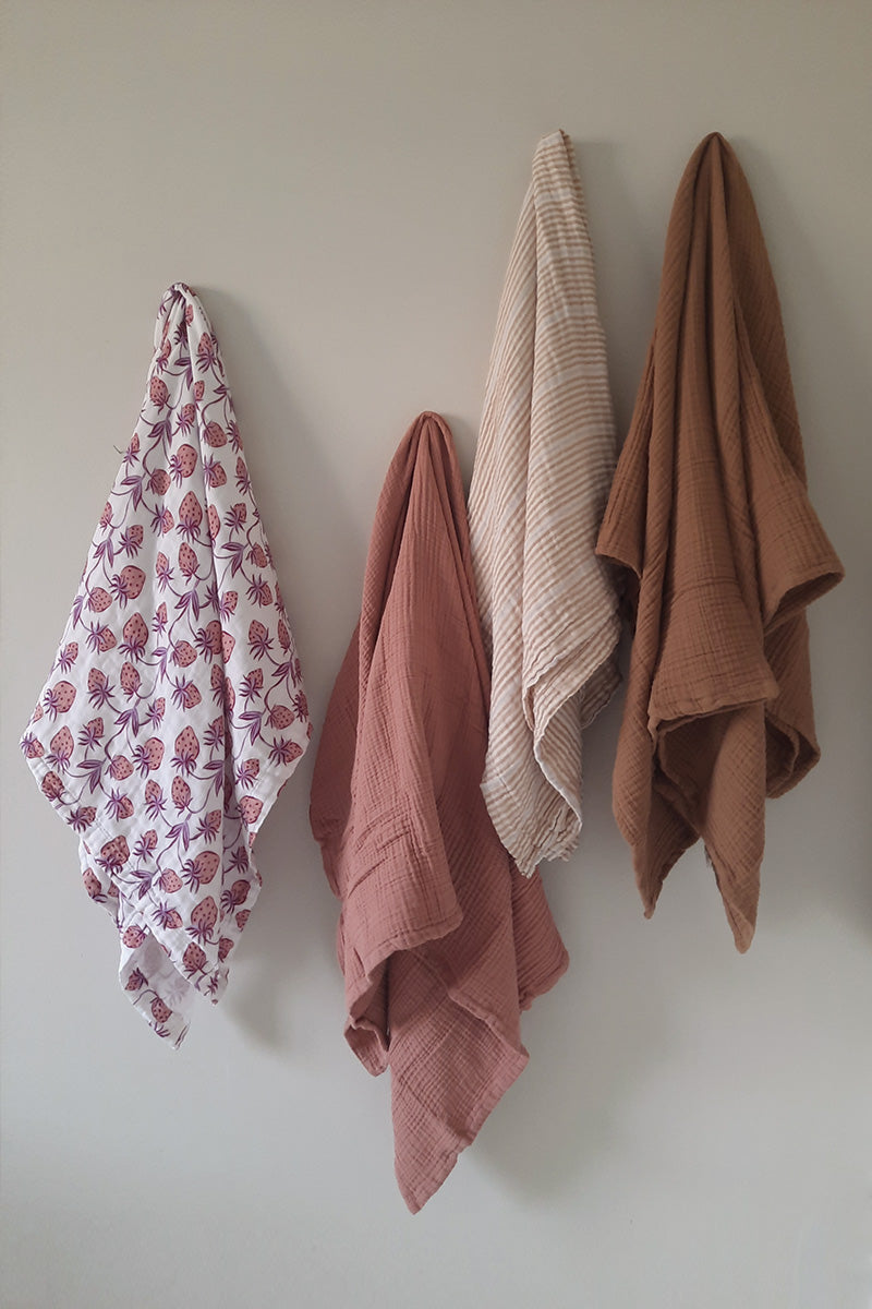 XL swaddle Bobbie mocca - Luz and Moon