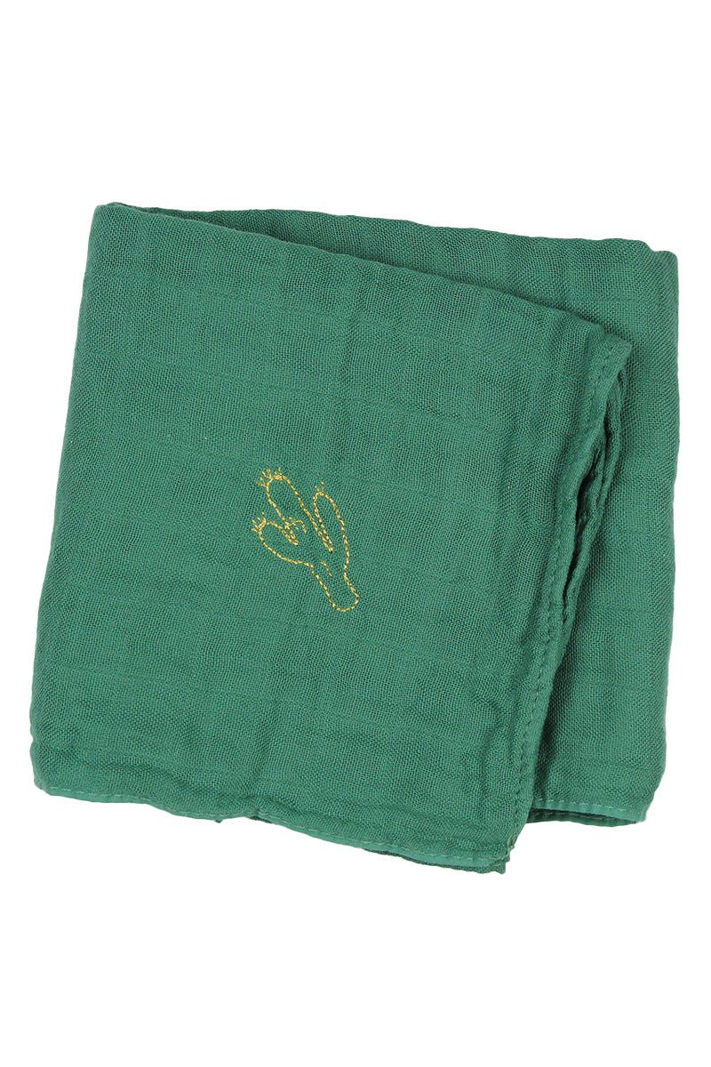 Hydrofiele doek - Cactus groen - 70x70cm - Luz and Moon