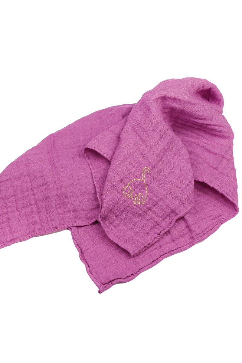 Hydrofiele doek - Cat Pink - 70x70cm - Luz and Moon