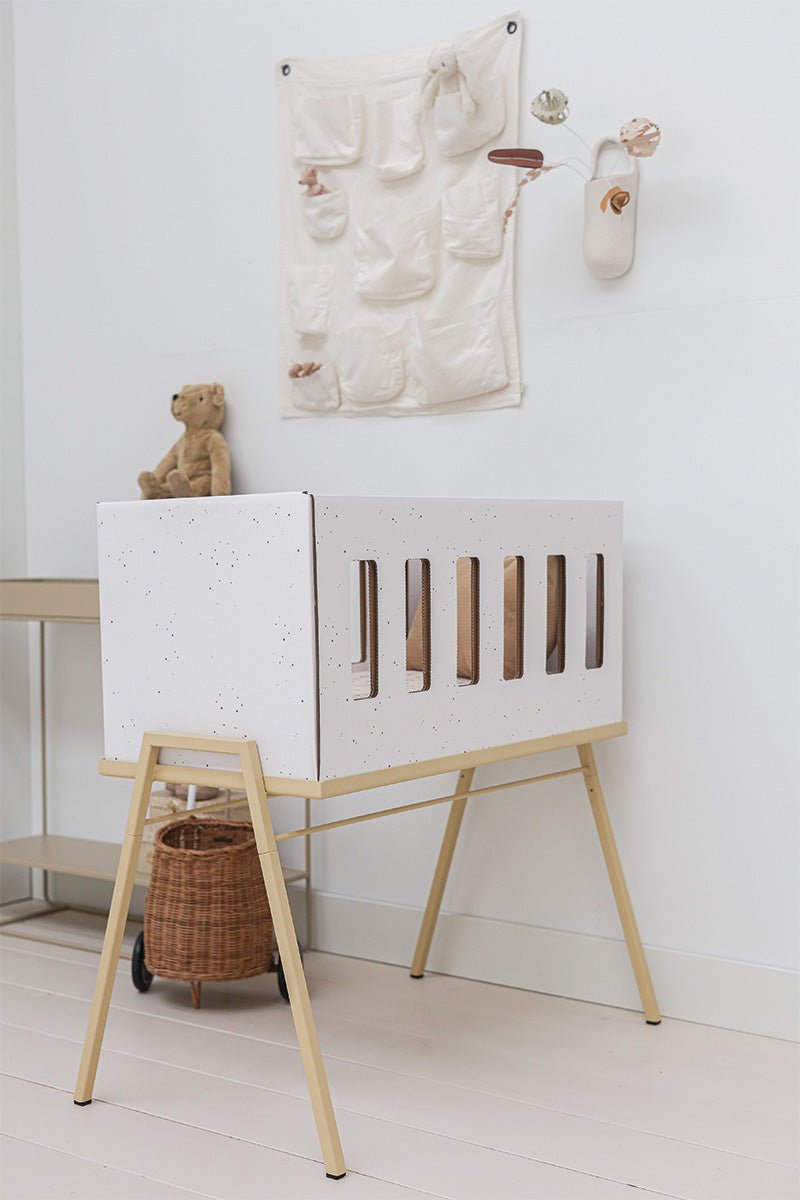 Kartonnen wieg Kees - Luz and MoonBeige