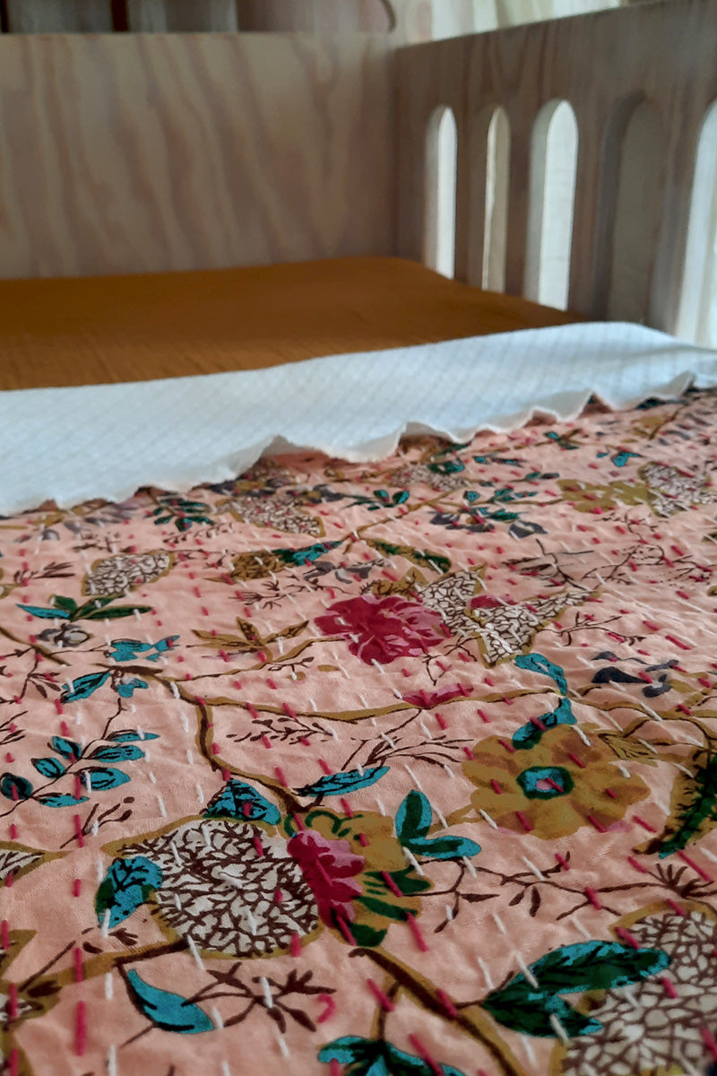 Wieg en Ledikant Kantha quilt Julia - Luz and Moon