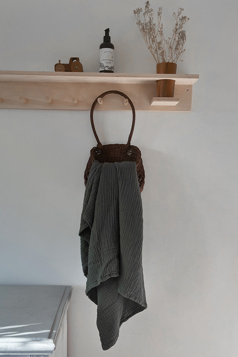 XL Swaddle Uni forest - 120x120cm - Luz and Moon
