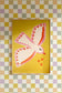 Poster Lovebird yellow (A4-A3) - Luz and Moon