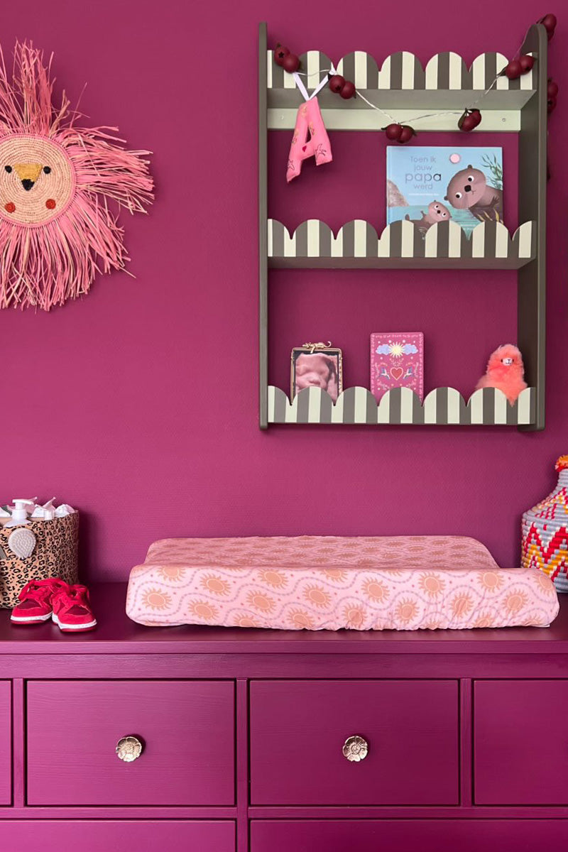 Aankleedkussenhoes Sol peachy pink