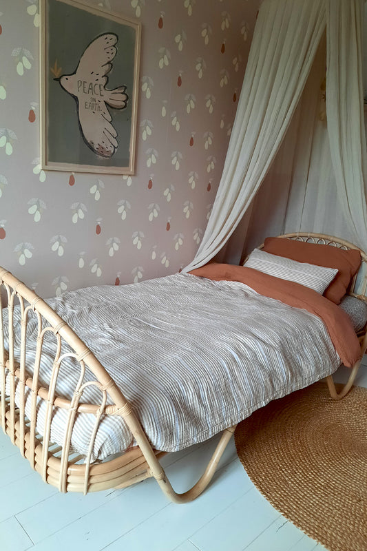 Plaid Bobbie mocca - Luz and Moon