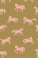Behang Magic Horses - Kaki