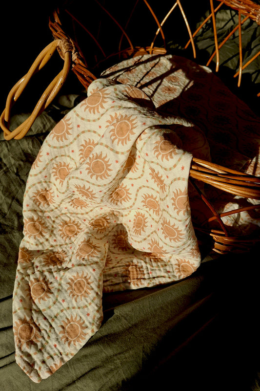 Hydrofiele doek Sol cream - Luz and Moon