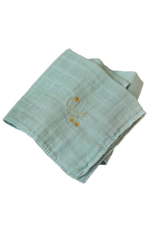 Hydrofiele doek - Moon Mint - 70x70cm