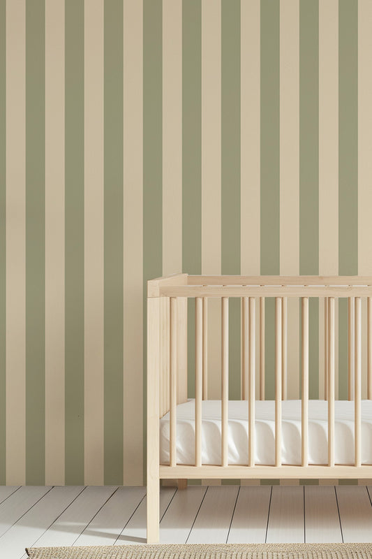 Behang Joy - Green - Luz and Moon