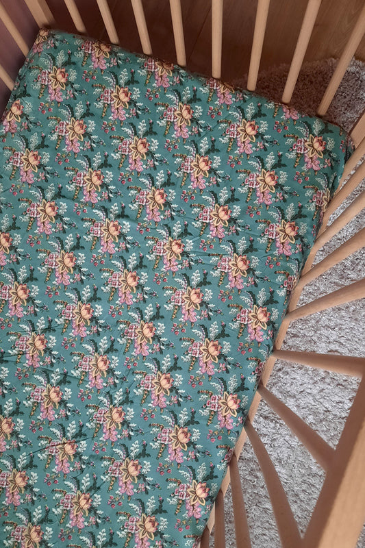 Peuterbed hoeslaken Nicole - 70x140 cm - Luz and Moon