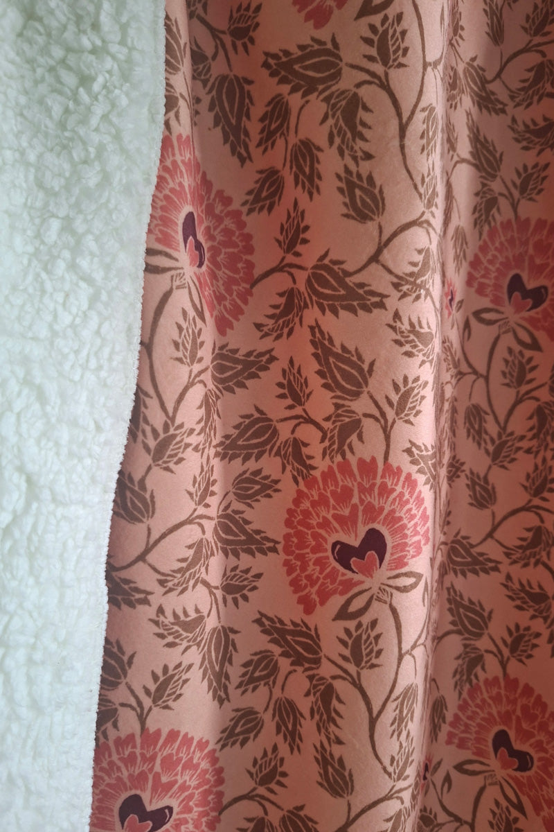 PRE-ORDER Sherpa fleece deken met print