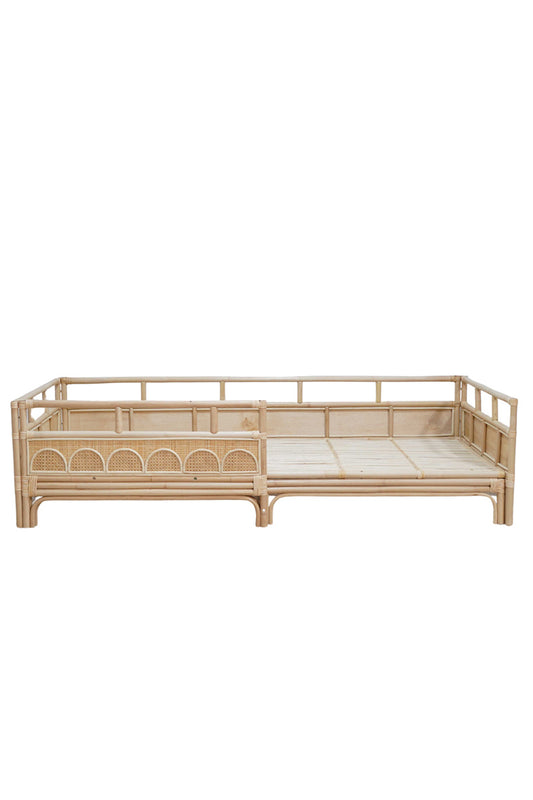 Rotan bed Luna - 1-persoons