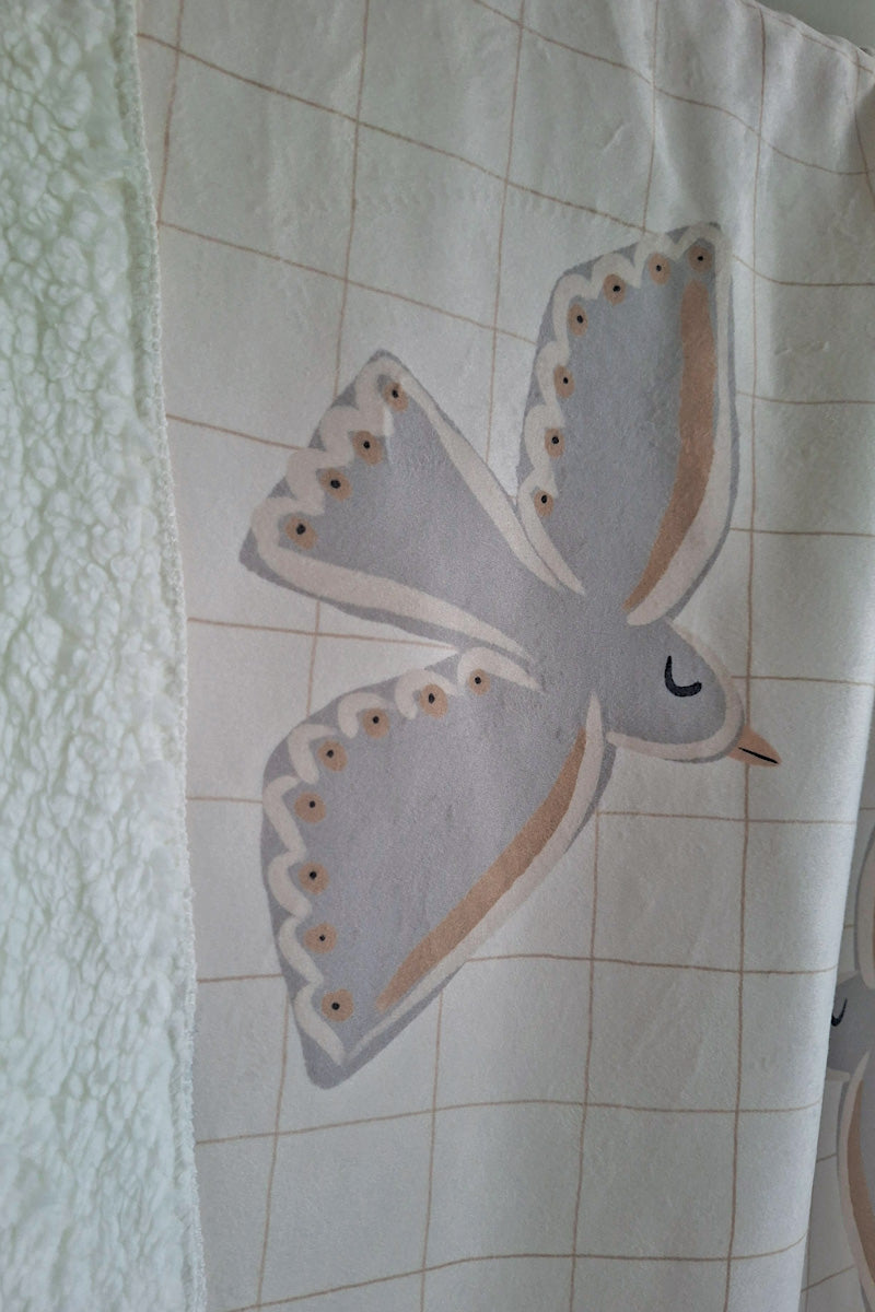 PRE-ORDER Sherpa fleece deken met print