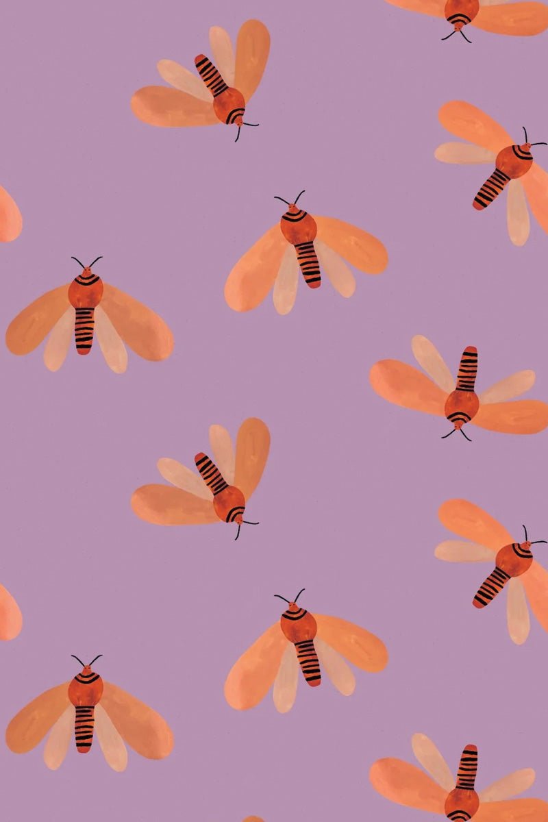 Behang Moth Spring
