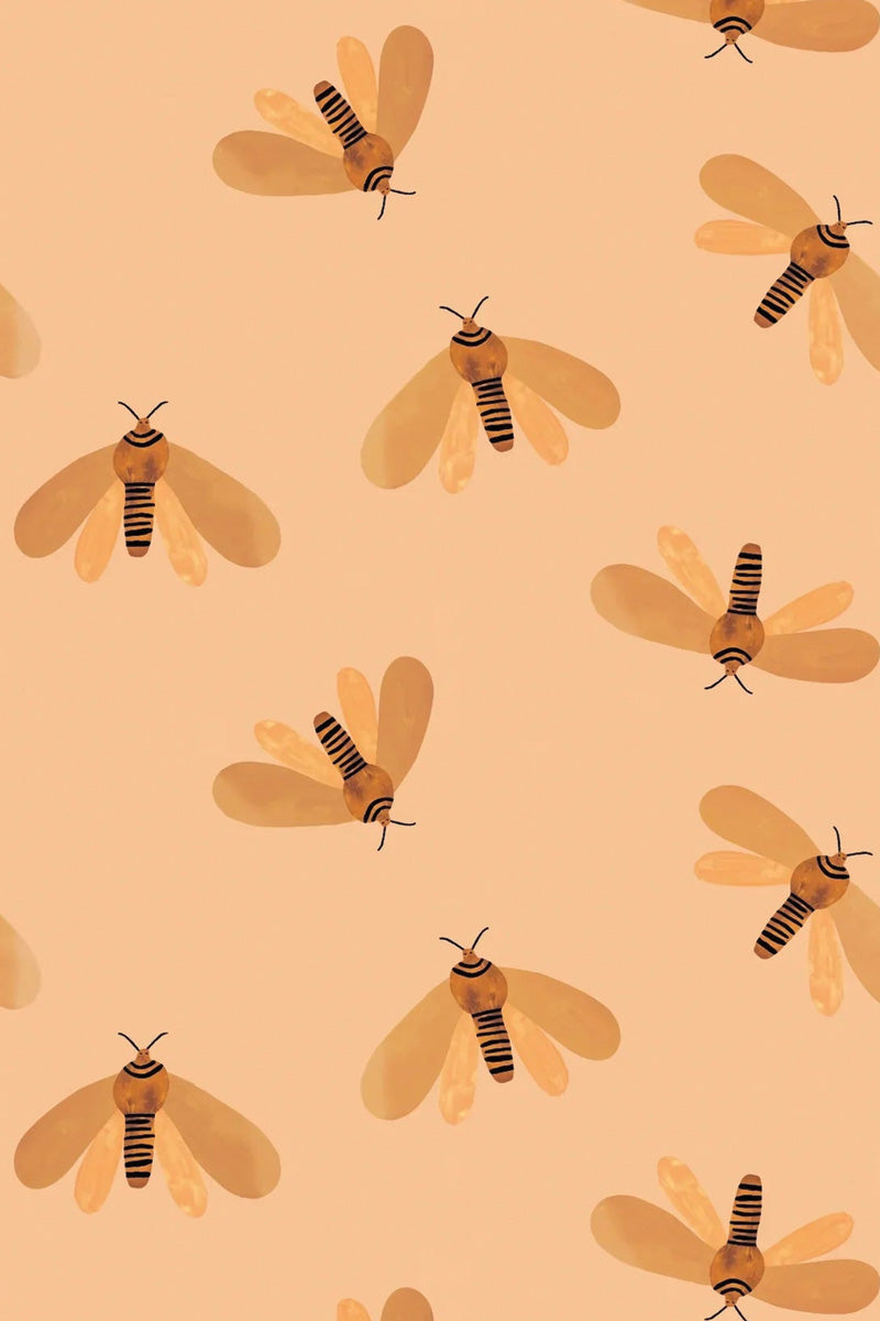 Behang Moth - Sun