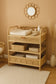 Rotan commode Luna - Luz and Moon
