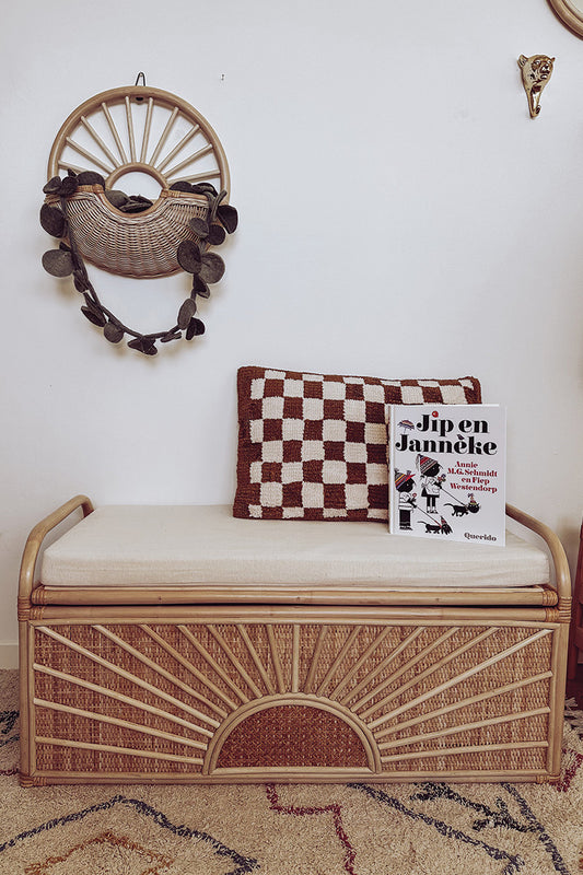 Rotan speelgoedkist Sun - Luz and Moon