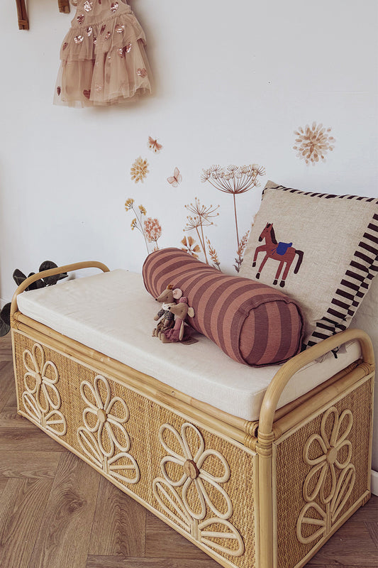 Rotan speelgoedkist Flora - Luz and Moon