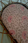 Wieg hoeslaken Lou peachy pink - Luz and Moon