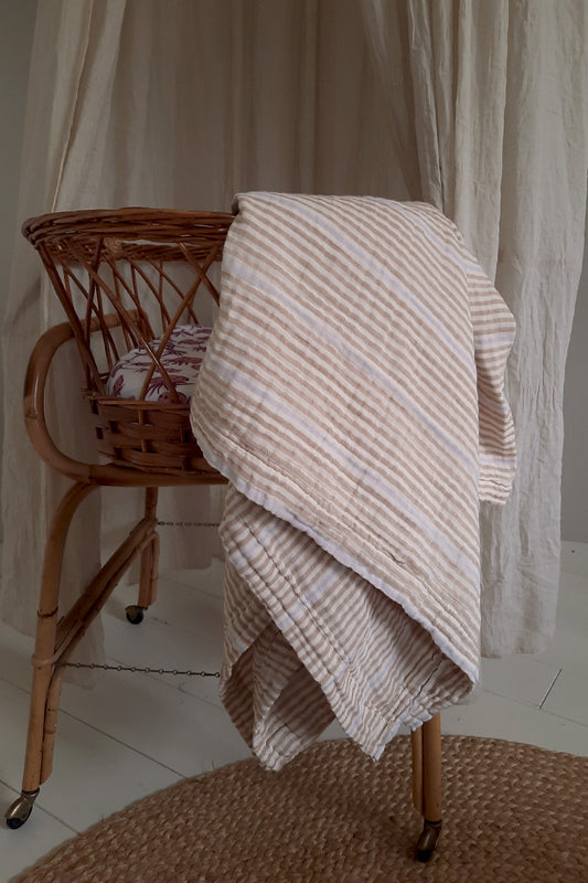 XL swaddle Bobbie mocca - Luz and Moon