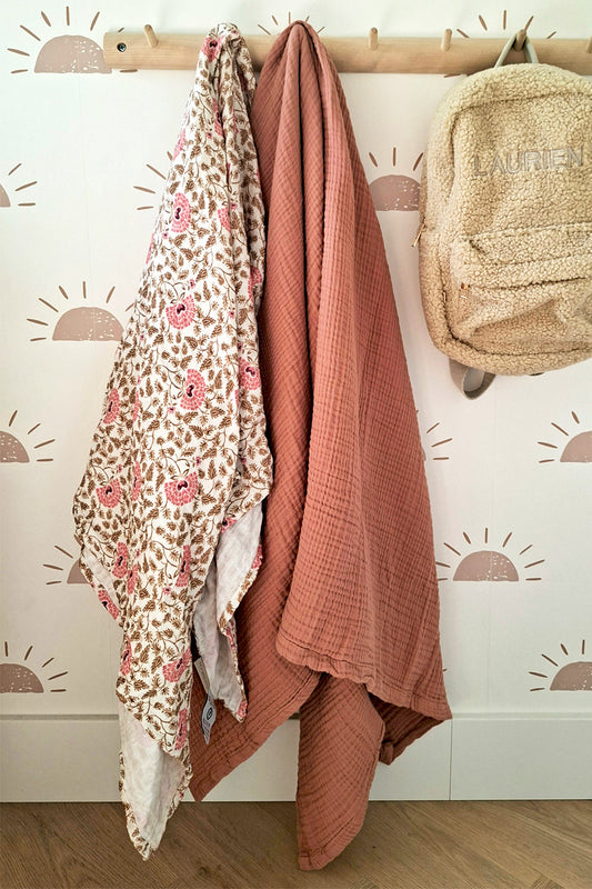 XL swaddle Lou Ecru - Luz and Moon