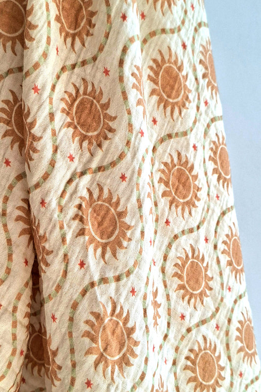 XL swaddle Sol cream - Luz and Moon