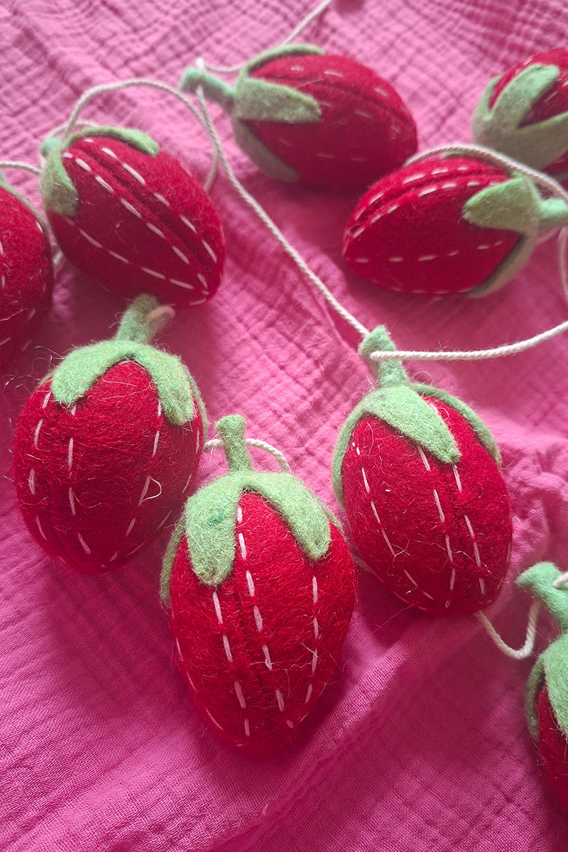 Vilten Slinger Aardbei