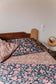 Hoeslaken Khaki Tropical Loon -70x140 cm - Luz and Moon