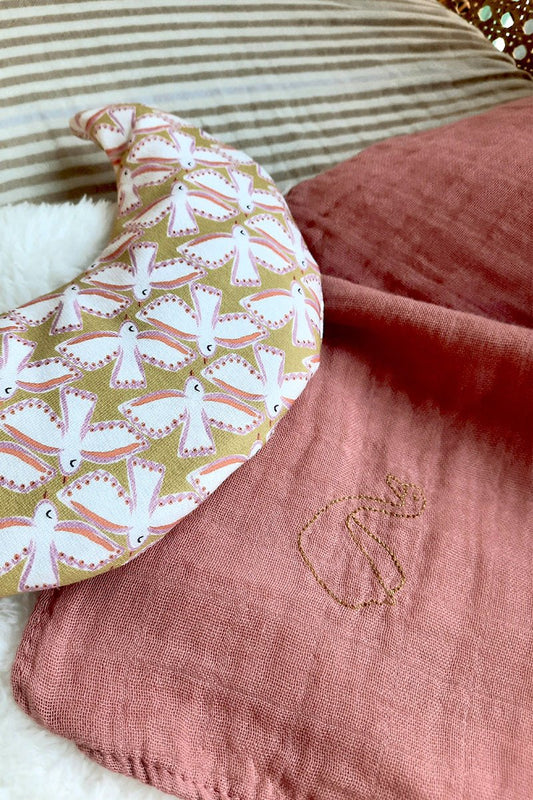 Hydrofiele doek - Swan Coral - 70x70cm - Luz and Moon