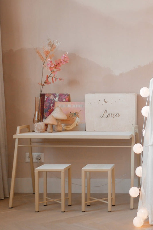 Kindertafeltje - beige - Luz and Moon
