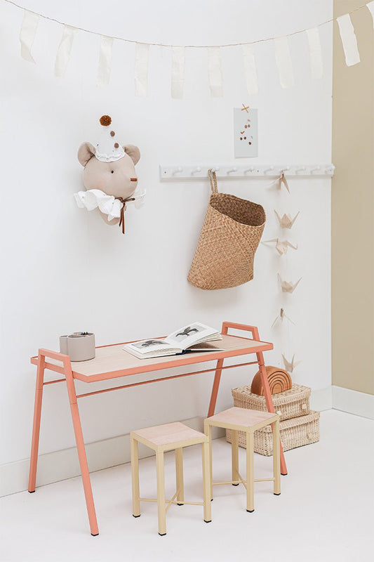 Kindertafeltje - roze - Luz and Moon