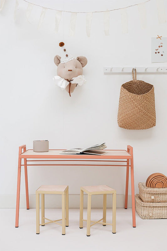 Kindertafeltje - roze - Luz and Moon