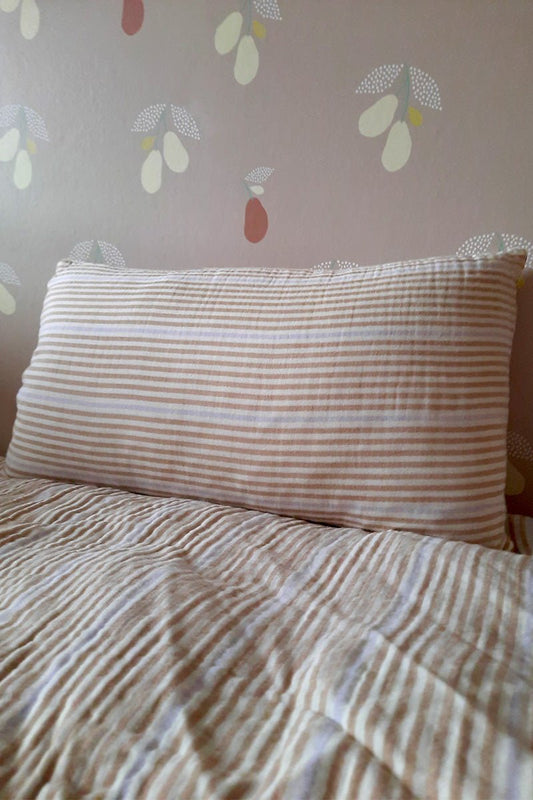 Kussenhoes Bobbie mocca - Luz and Moon