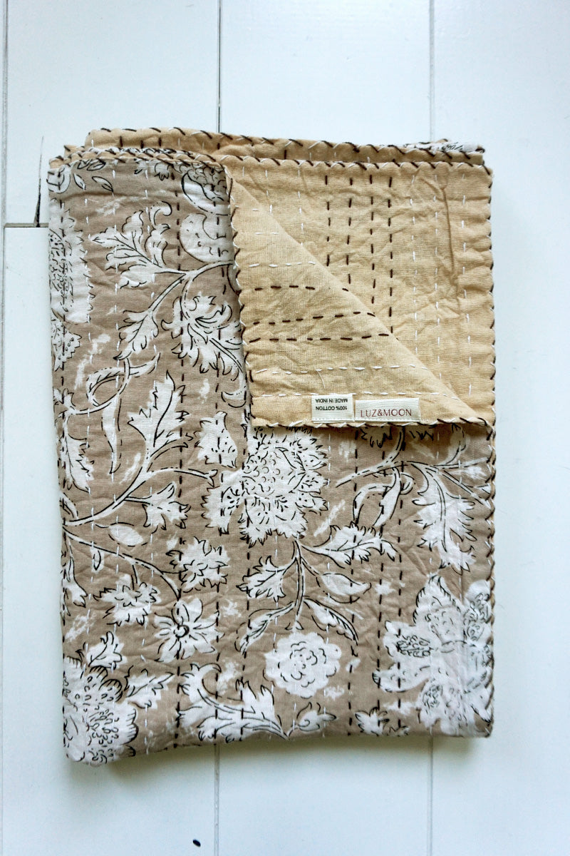 Wieg en Ledikant Kantha quilt Hanna - Luz and Moon